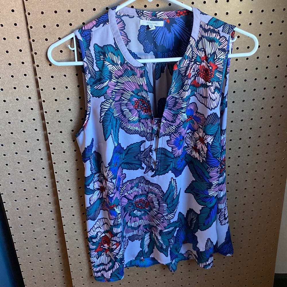 Maurices Floral Tank